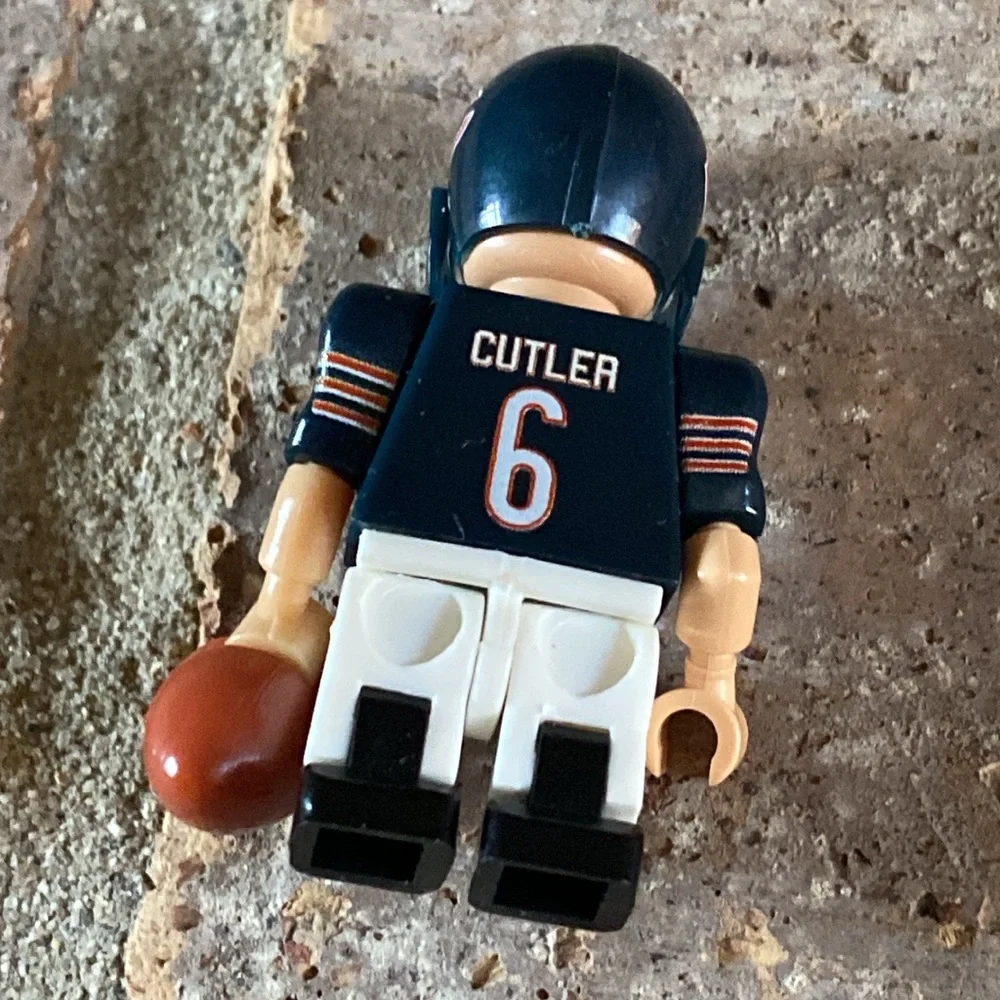 NFL Chicago Bears Jay Cutler #6 Mini Figure Collectible